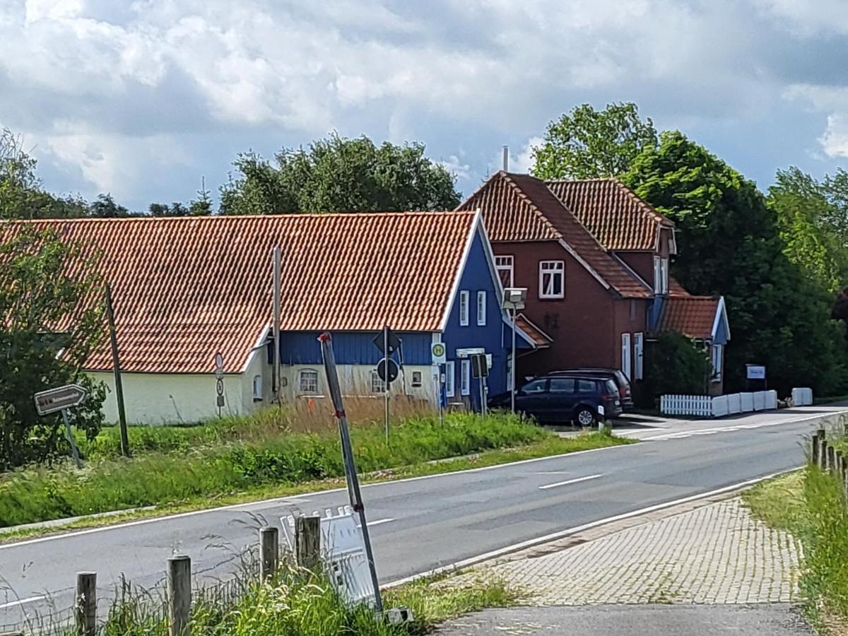 Urlaub Im Blauen Haus Apartment Sehestedt  ภายนอก รูปภาพ